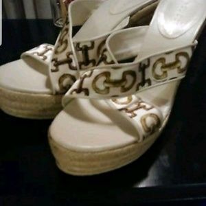 Gucci wedge sandles